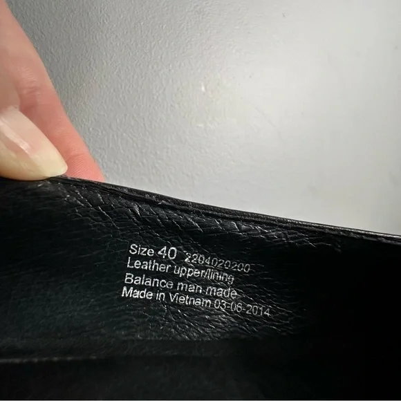 Dansko Shoes Womens Debra Neppa Wedge Loafer Black Leather US9.5 (40) Slip On - Picture 5 of 9